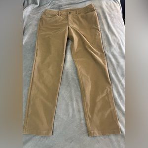 lululemon Mens ABC 5 Pocket Pants 
size 36x32